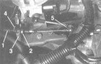 6.1.6 Замена и регулировка троса привода дроссельной заслонки Opel Corsa