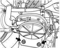 6.4.2 Снятие и установка насоса подачи дополнительного воздуха (двигатели X14XE и X16XE) Opel Corsa