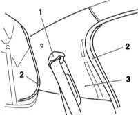 13.28 Снятие и установка двери задка (модели Corsa и Tigra) Opel Corsa