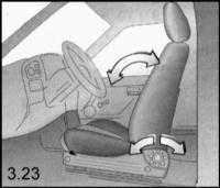 14.3 Узлы и системы безопасности водителя и пассажиров Opel Frontera