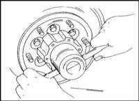 9.1.4 Снятие и установка приводных валов передних колес Opel Frontera