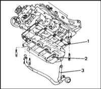 3.13 Работы с системой смазки двигателя OHC/DOHC 2.0 л Opel Frontera