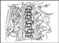 3.5 Головка цилиндров и клапаны Opel Frontera
