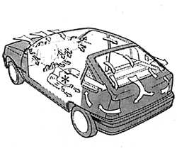 1.19 Отопление и вентиляция Opel Kadett E