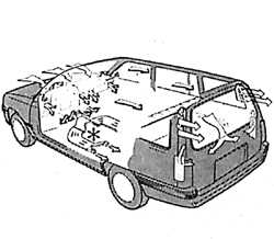 1.19 Отопление и вентиляция Opel Kadett E