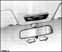 1.3 Зеркала заднего вида Opel Omega