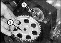 3.1.8 Натяжитель газораспределительного ремня и звездочки Opel Omega