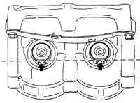 3.2.14 Система уравновешивания коленчатого вала (двигатели с 1998 г.)