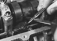 2.3.3.6 Проверка и регулировка зазоров клапанов (дизельные двигатели) Opel Vectra A