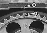 3.13 Зубчатый ремень и механизм натяжения (модели 1,4 и 1,6 л кроме С16 NZ2) Opel Vectra A