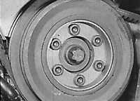 4.5.1 Зубчатый ремень, шкивы, шкив механизма натяжения и промежуточный   шкив Opel Vectra A