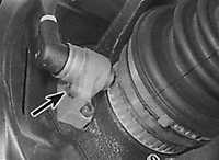 16.23 Датчики ABS, установленные на колесах Opel Vectra A