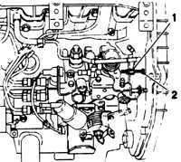 2.3.5.3 Проверка и регулировка оборотов холостого хода Opel Vectra B