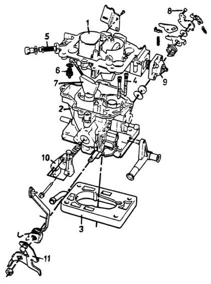 3.3.4 Регулировка карбюратора Peugeot 405