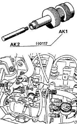 3.2.4 Установка топливного насоса высокого давления BOSCH Peugeot 405