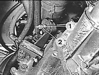 7.3 Регулировка узла управления  сцеплением Peugeot 405
