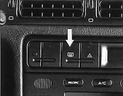 1.1.22 Электрообогреватель заднего стекла и наружных зеркал заднего вида Peugeot 406