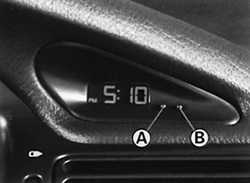 1.1.29 Часы, подсветка панели Peugeot 406