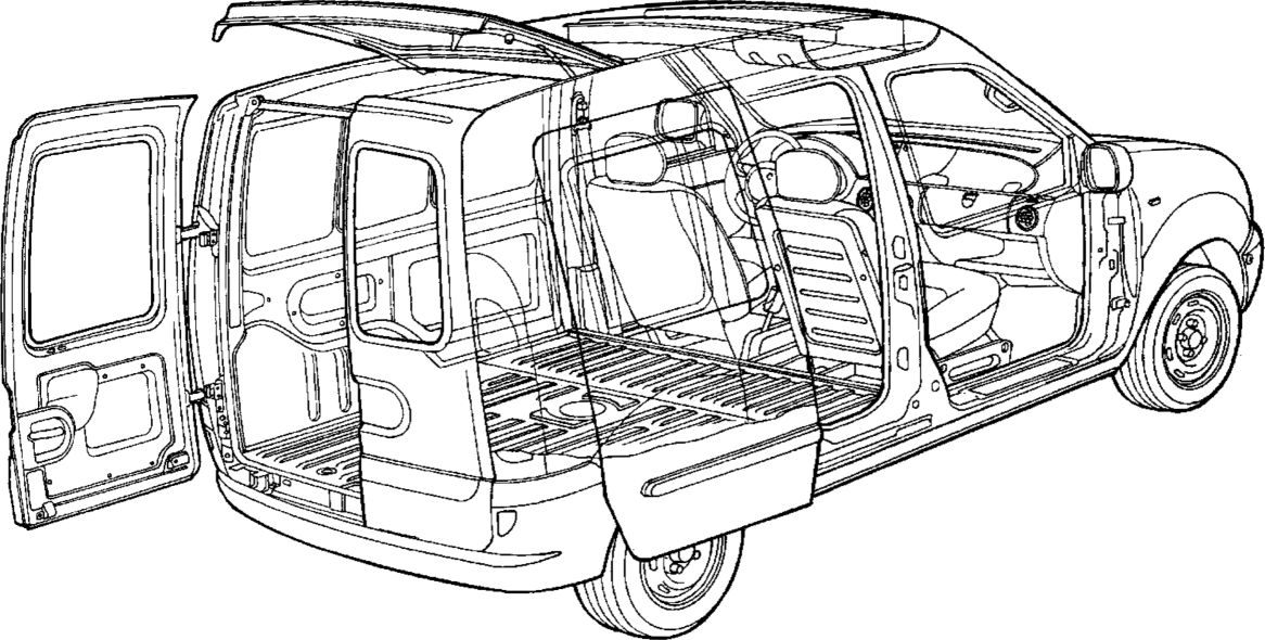 1.  Общий вид Renault Kangoo