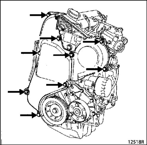 3.  Двигатель F8Q Renault Kangoo