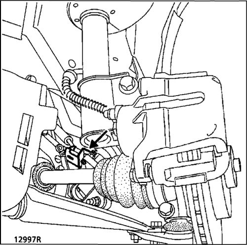 3.  Рулевой механизм с усилителем Renault Kangoo