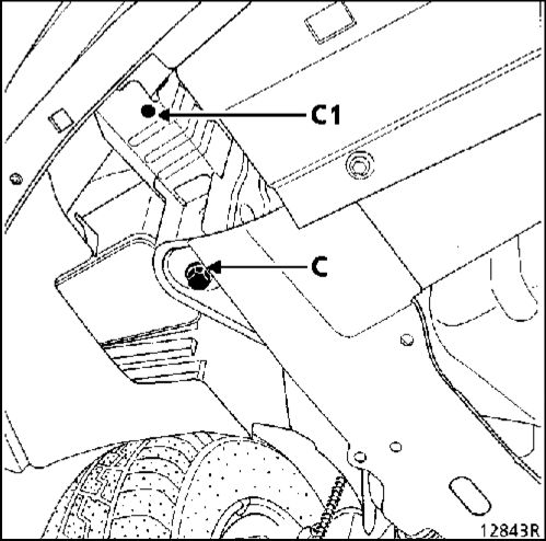 10.  Диагностика состояния кузова при повреждениях Renault Kangoo