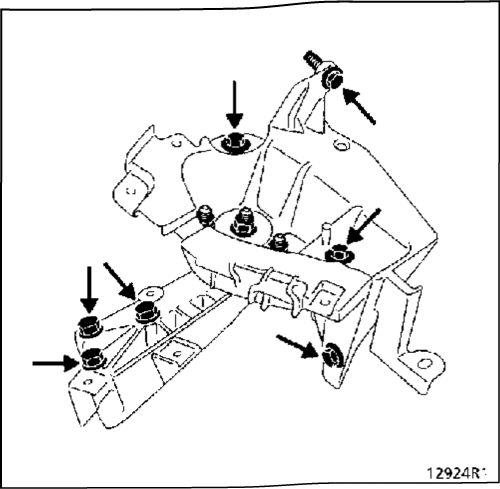 5.  Двигатель - Коробка передач Renault Kangoo