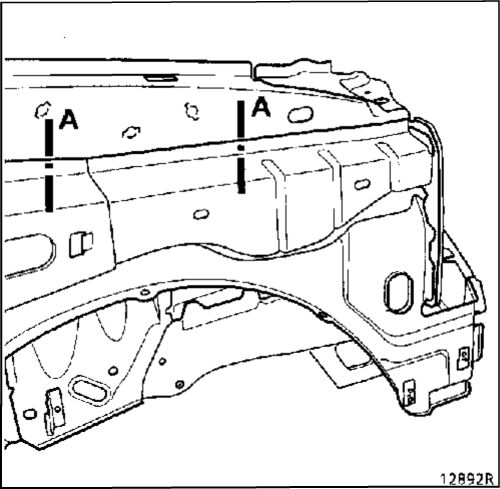 4.  Усилитель переднего брызговика Renault Kangoo