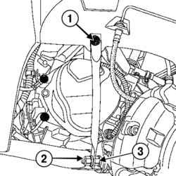 8.2.5 Снятие и установка узлов системы кондиционирования Renault Megane 2
