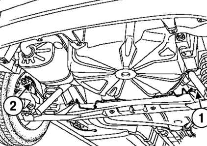Схема задней подвески рено меган 2