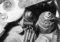 5.2.7 Проверка и регулировка максимальных оборотов двигателя Renault Megane