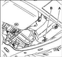 2.16 Проверка уровня жидкости автоматической трансмиссии Renault Megane