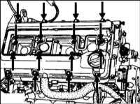 3.2.9 Снятие, осмотр и установка головки блока цилиндров Renault Megane