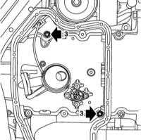 3.6.4 Снятие и установка поддонов картера Saab 95