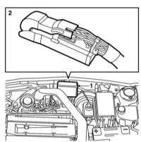 5.3.7 Снятие и установка перепускного клапана турбокомпрессора Saab 95