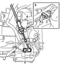 8.4 Снятие, установка и регулировка тросаселектора режимов АТ Saab 95