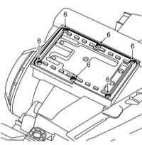 13.8 Снятие и установка осветительных приборов и замена их ламп Saab 95