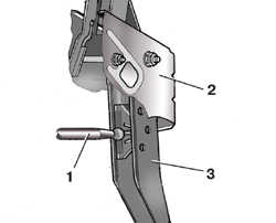 9.1.1 Педальный узел Skoda Fabia