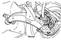 3.22 Проверка состояния защитных чехлов приводных валов Subaru Forester