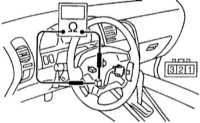 14.11 Проверка исправности функционирования компонентов и диагностика отказов темпостата Subaru Forester