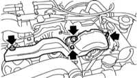 3.27 Проверка состояния и замена газораспределительного ремня - модели   2.0 и 2.5 л Subaru Legacy Outback