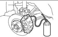 3.23 Замена тормозной жидкости/прокачка гидравлического тракта Subaru Legacy Outback