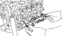 4.5.9 Снятие, проверка состояния и установка элементов привода клапанов Subaru Legacy Outback