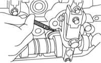 4.6.2 Проверка и регулировка клапанных зазоров Subaru Legacy Outback