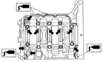 4.7.9 Сборка блока цилиндров Subaru Legacy Outback
