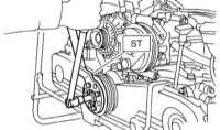 4.5.3 Снятие и установка шкива коленчатого вала Subaru Legacy Outback