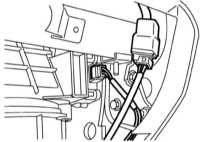 5.3.3 Снятие, проверка и установка приводного электромотора вентилятора   отопителя Subaru Legacy Outback