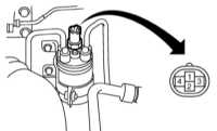 5.3.19 Проверка исправности функционирования датчика-выключателя давления Subaru Legacy Outback