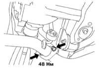 6.4.2 Снятие и установка секций системы выпуска отработавших газов Subaru Legacy Outback
