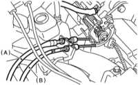 6.2.5 Снятие и установка корпуса дросселя Subaru Legacy Outback